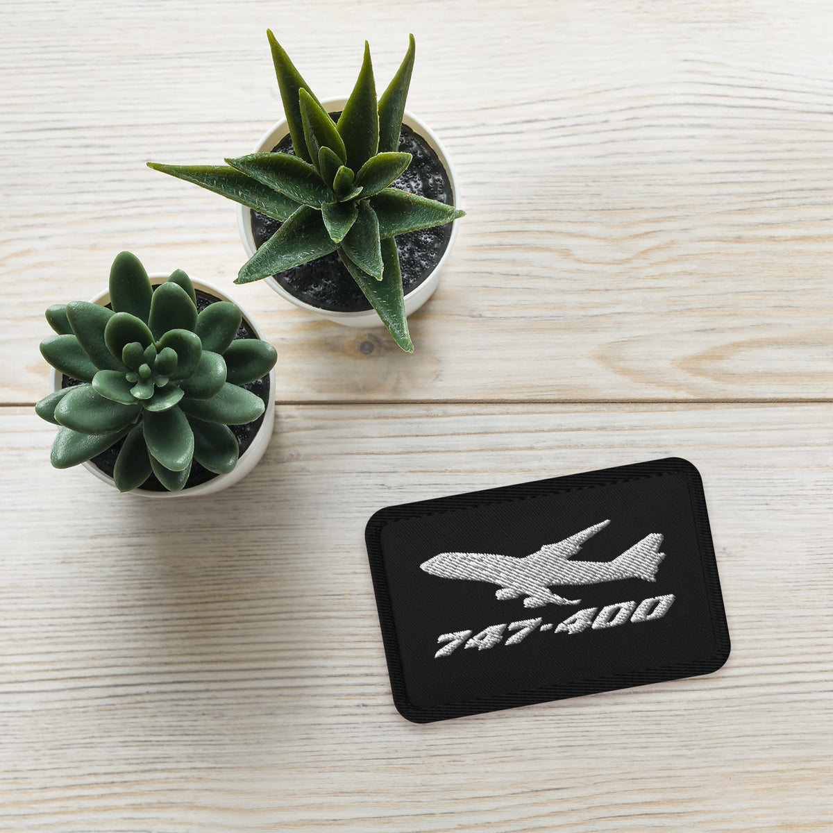 Boeing 747 Embroidered Patch